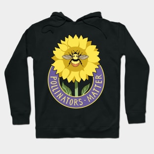 Pollinators Matter Sunflower Hoodie